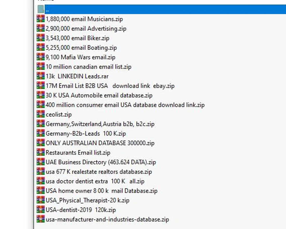900 Million Verified Email Database Global B2B & Consumer Leads | Instant Download Marketing and Sales Email List